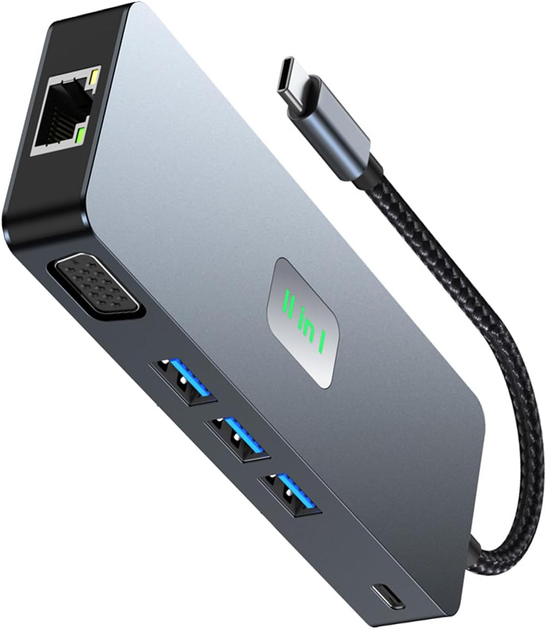 pc専用 Artudatech usb ハブ 11 in 1 TYPE-C から RJ45 (ギガビット+USB3.2*3+